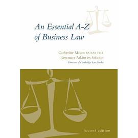 An Essential A-Z of Business Law